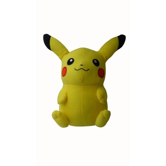 Pikachu Pokemon Plush Stuffed Toy 10" Yellow By Toy Factory 2016 - Picture 1 of 6